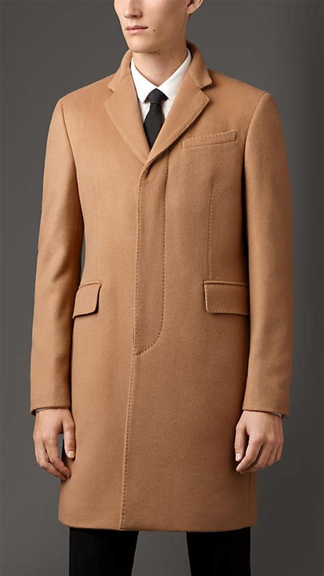 burberry wool cashmere lab coat|Burberry cashmere camel overcoat.